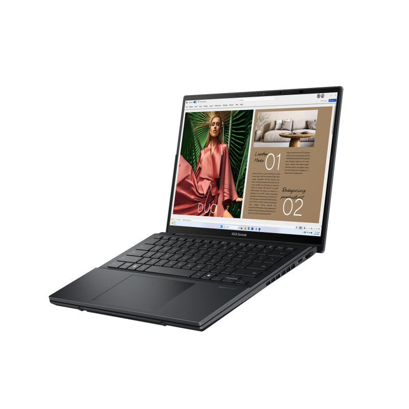 ASUS Zenbook Duo OLED Intel Core Ultra 9 Processor 285H 32GB DDR5X 2TB SSD 14.0-inch Double Screen 3K OLED Backpack Sleeve & ASUS Pen 4 MODE STYLE Win 11 Home ASUS Zenbook Duo OLED Intel Core Ultra 9 Processor 285H 32GB DDR5X 2TB SSD 14.0-inch Double Screen 3K OLED Backpack Sleeve & ASUS Pen 4 MODE STYLE Win 11 Home